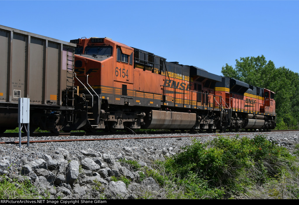 BNSF 6154 Roster shot